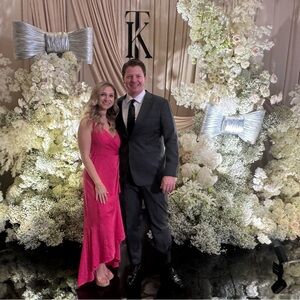 BCBGMaxAzria Vibrant Pink Dress